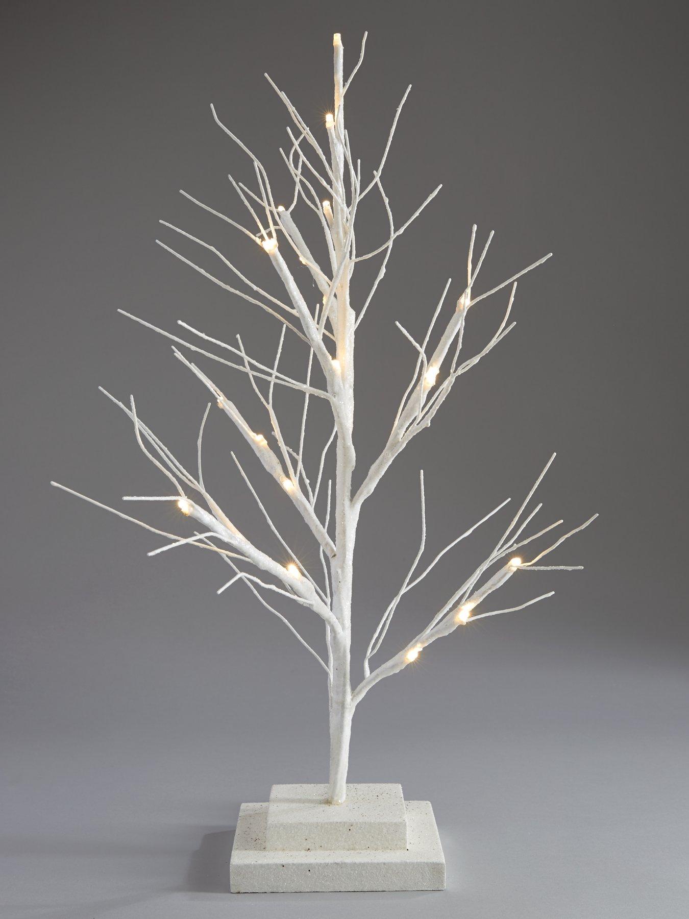 small white christmas tree