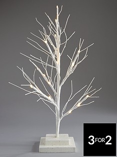 Small White Pre Lit Twig Christmas Tree Small White Pre Lit Twig Christmas Tree