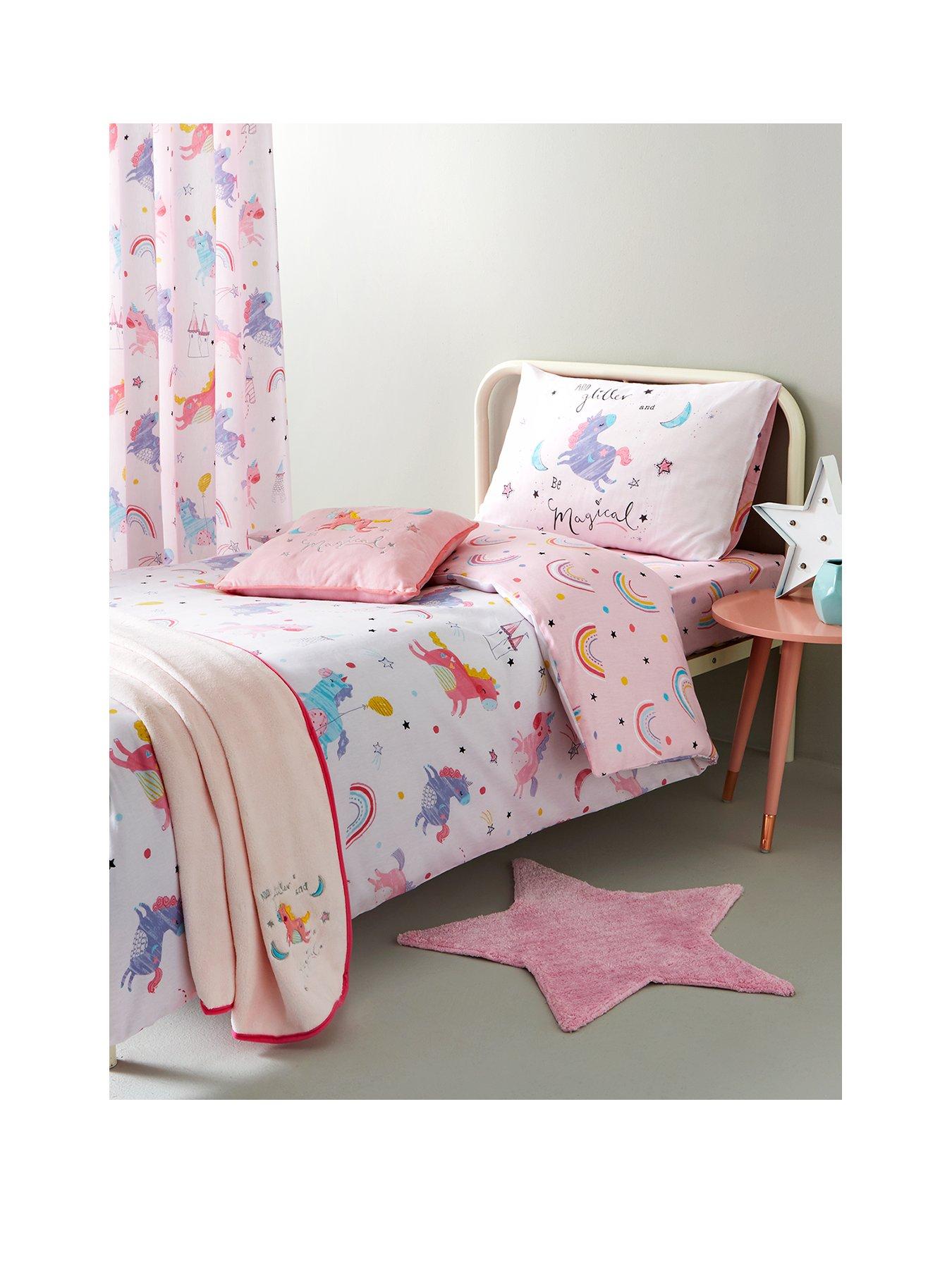 Single duvet hotsell cover unicorn