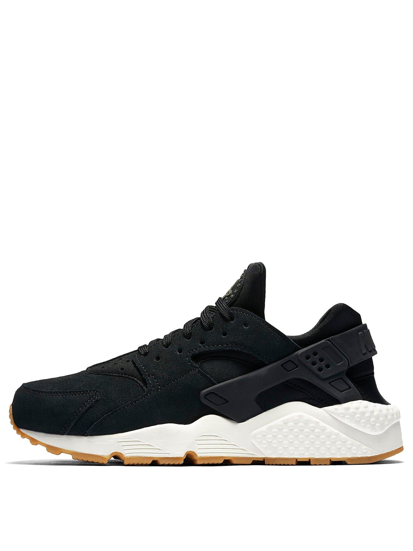 black and green huaraches