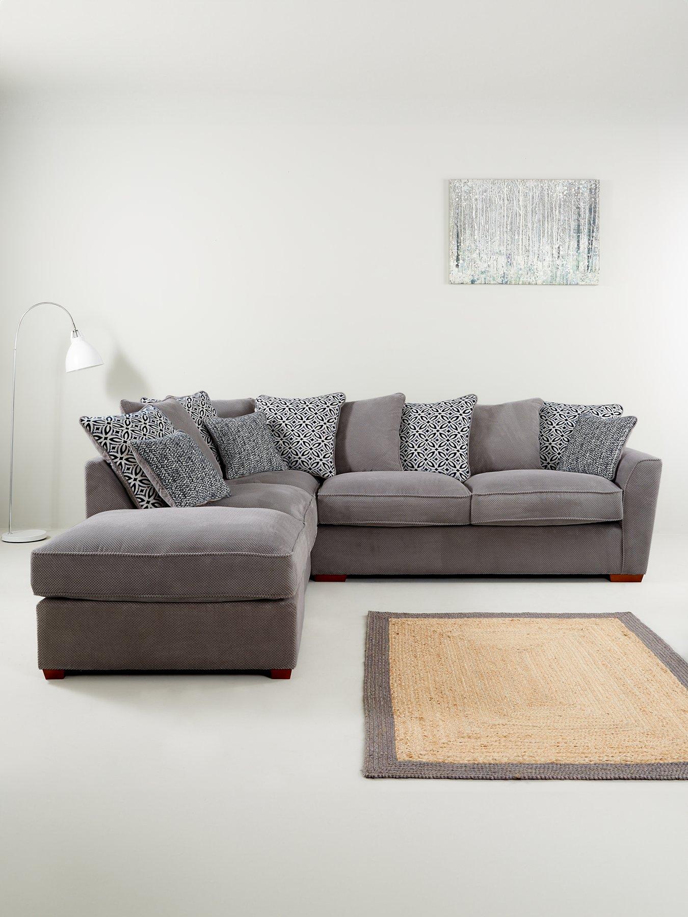 Very Home Bloom Fabric Left Hand Corner Group Sofa - Made to Order in the UK