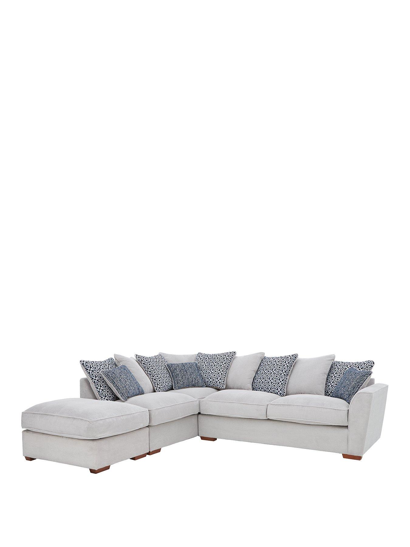 Image 2 of 4 of Very Home Bloom Fabric Left&nbsp;Hand Corner Group Sofa&nbsp;- Made to Order in the UK