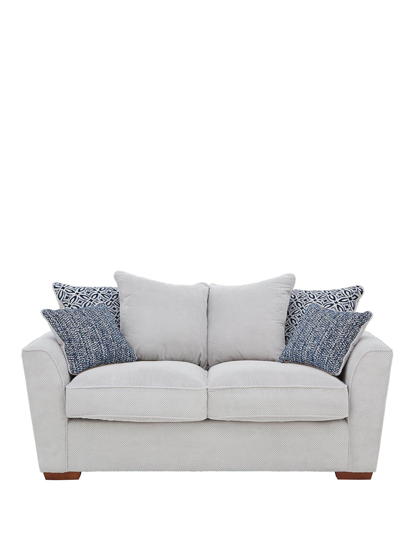 Product photograph of Very Home Bloom Fabric 2 Seater Sofa from very.co.uk