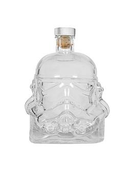 Product photograph of Star Wars Stormtrooper Shaped Glass Decanter from very.co.uk