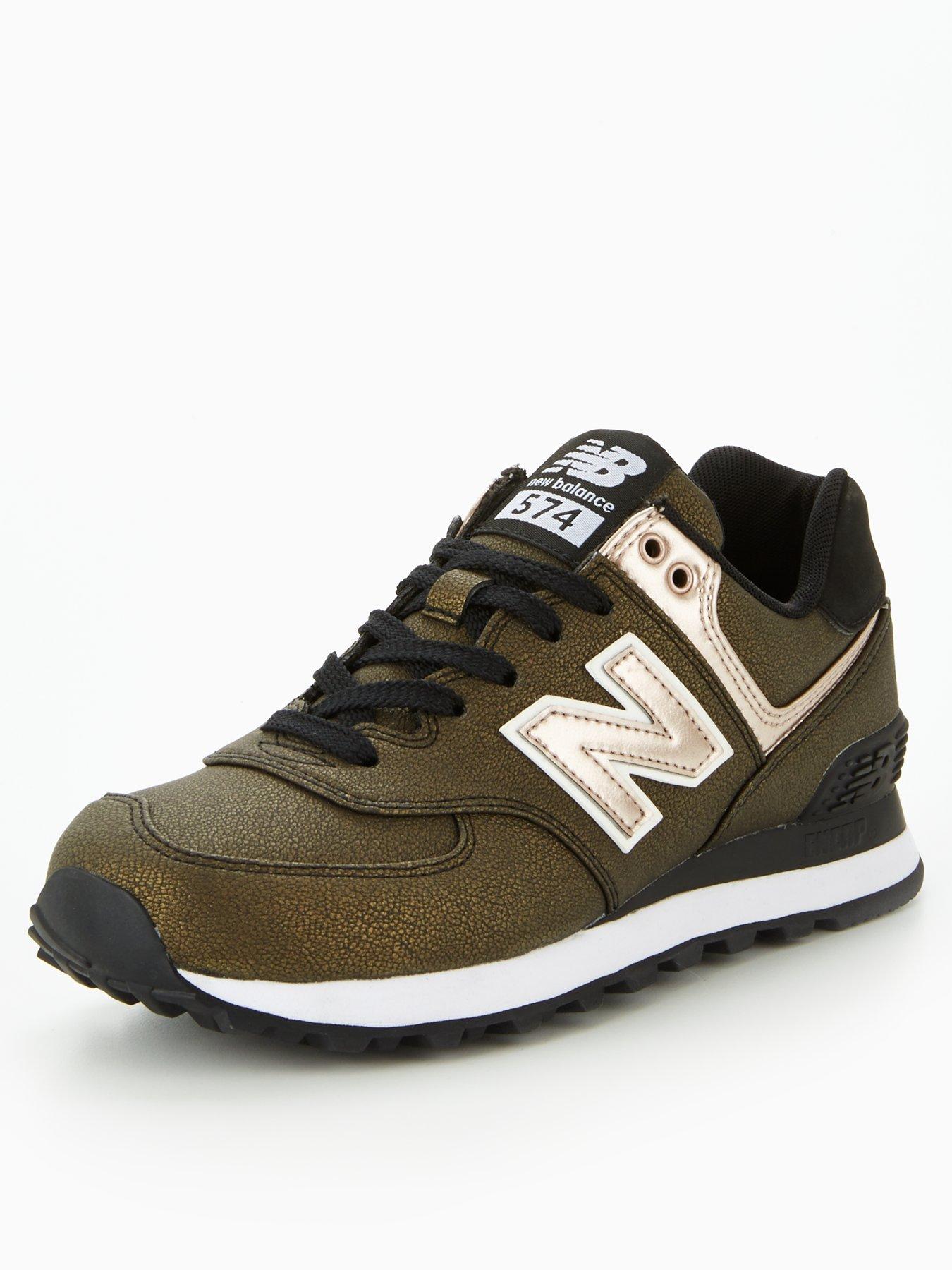 green and gold new balance 574