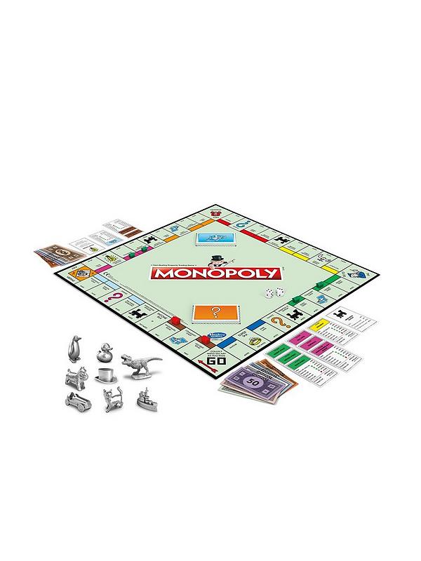 Image 2 of 4 of Hasbro Monopoly Classic&nbsp;Board Game - With New Tokens!