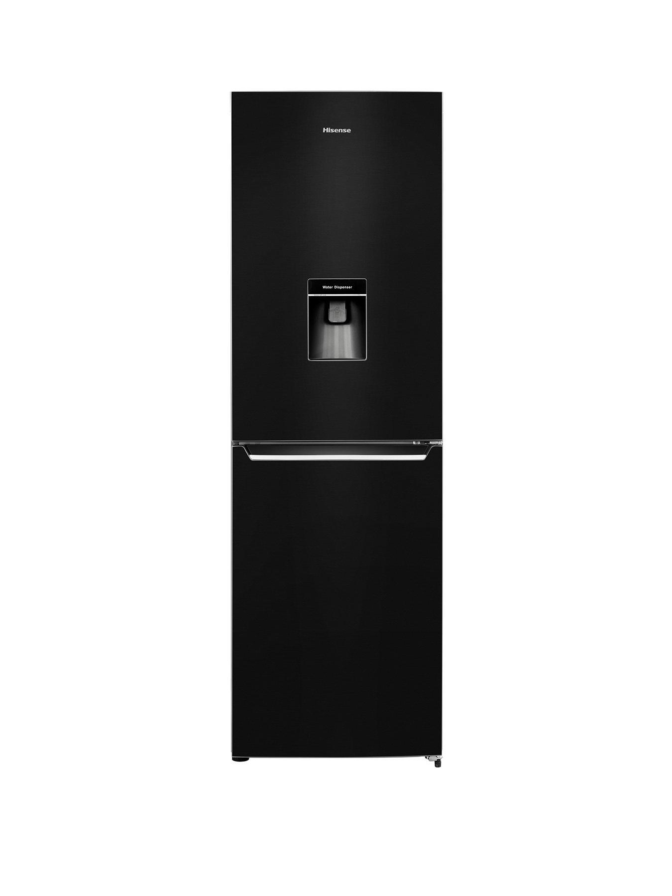 Hisense Rb381N4Wb1 60Cm Wide Total Non Frost Fridge Freezer With Water Dispenser - Black