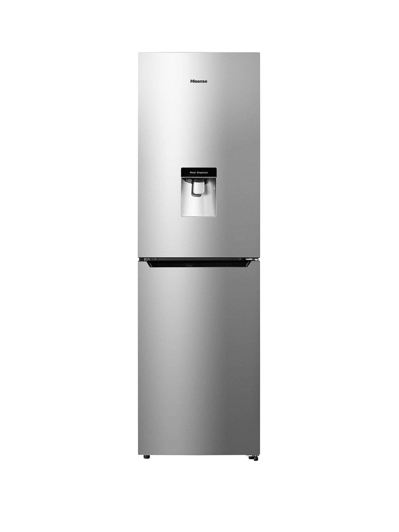 Hisense Rb335N4Wg1 55Cm Wide Total Non Frost Fridge Freezer - Silver