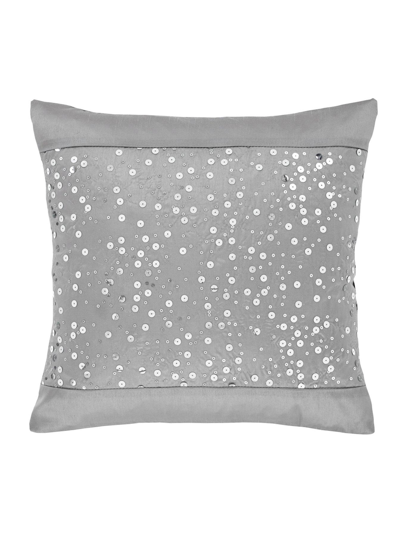 Image 2 of 4 of Catherine Lansfield Glitzy Sequin Cushion