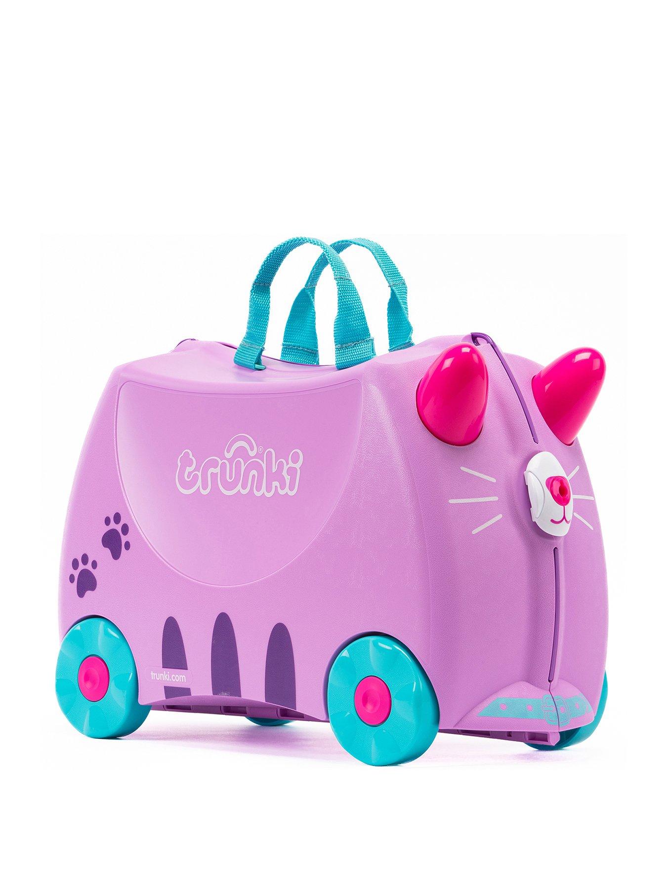 Image 1 of 8 of trunki Ride-On Suitcase - Cassie the Cat