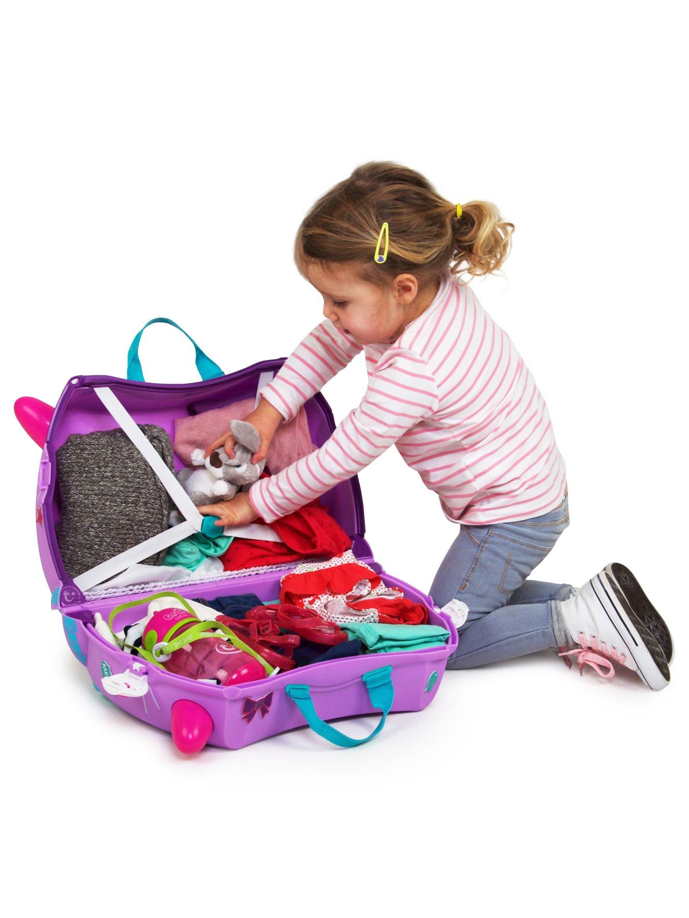 Image 3 of 8 of trunki Ride-On Suitcase - Cassie the Cat