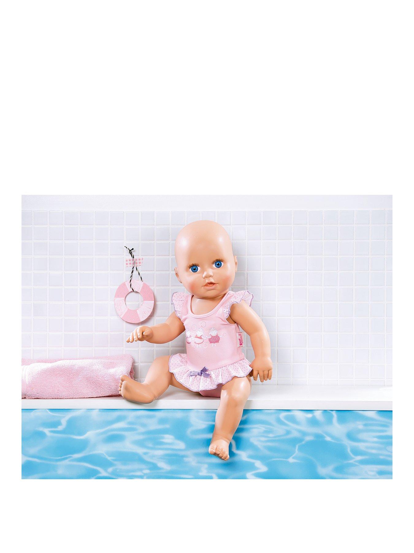 baby annabell swimming doll