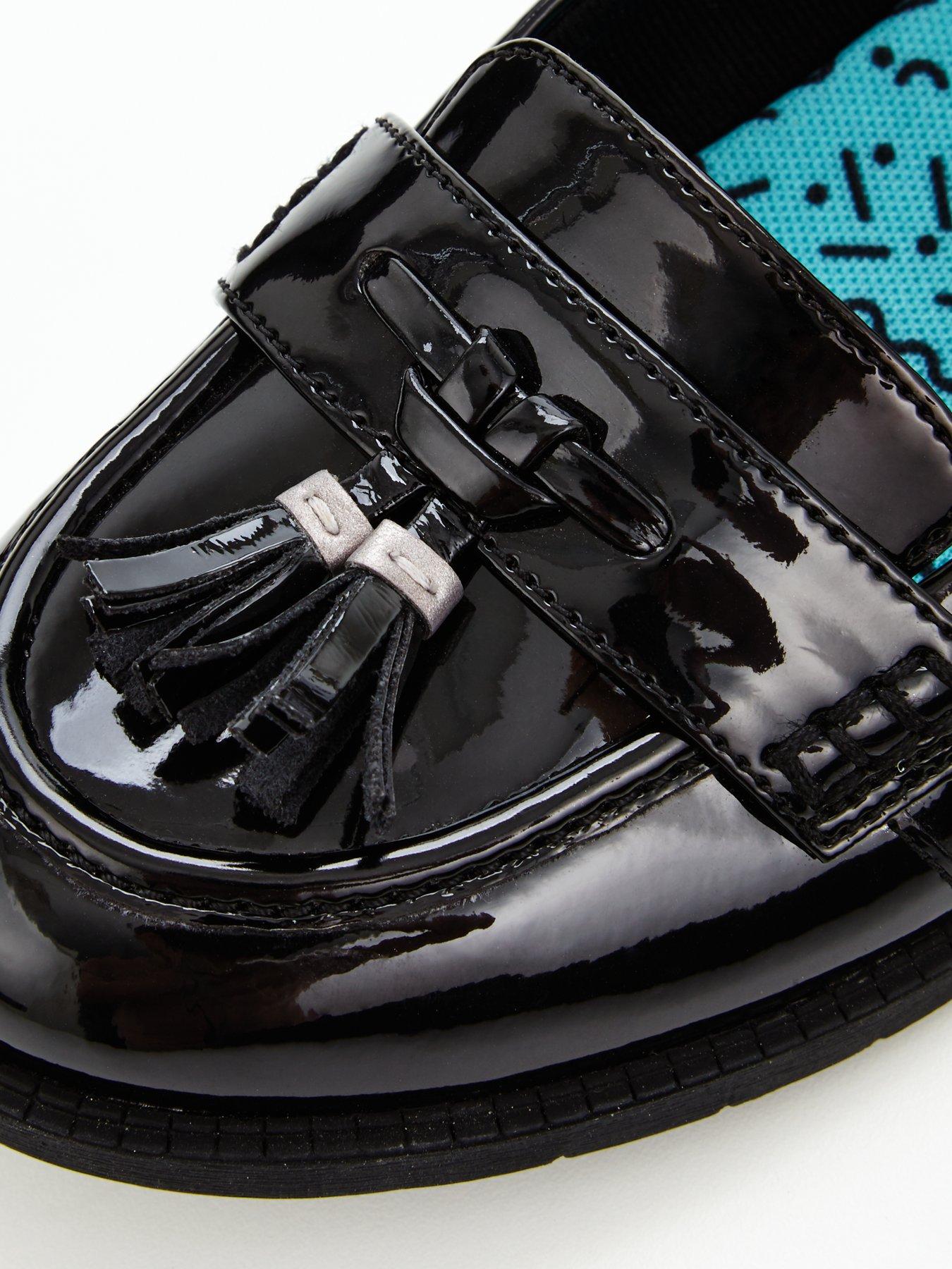 clarks preppy edge black patent