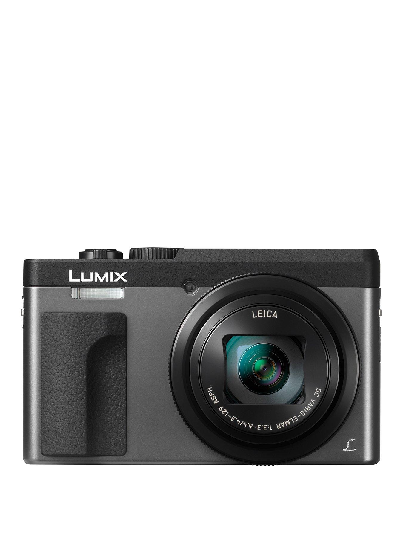 Panasonic Lumix Dc-Tz90 In Silver - 20.3 Mp, Flip Screen, 30X Zoom, 4K, Wifi.