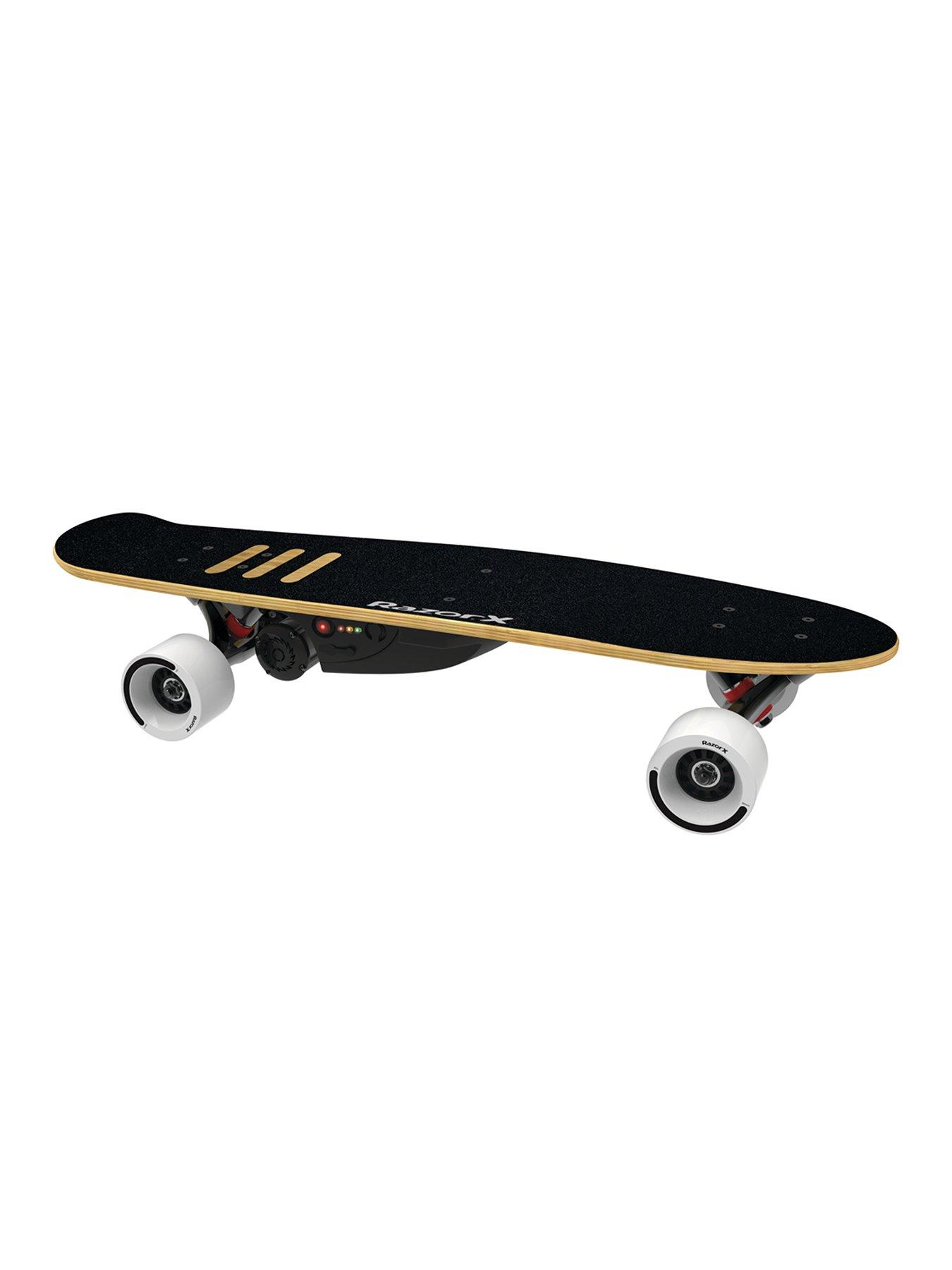 Razor Razorx Cruiser Electric Skateboard For Kids 9+ - Black