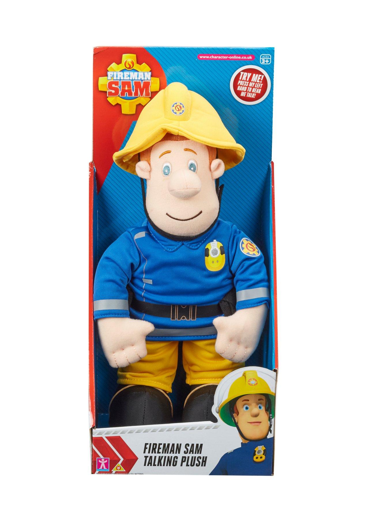 fireman sam 12 talking plush toy