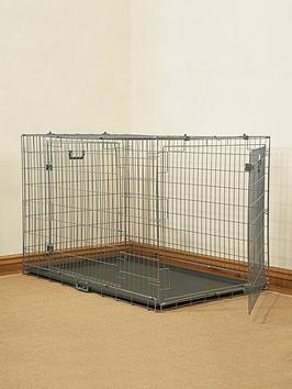 Product photograph of Rosewood 2-door Dog And Puppy Home - Large - 91 X 62 X 69cm from very.co.uk