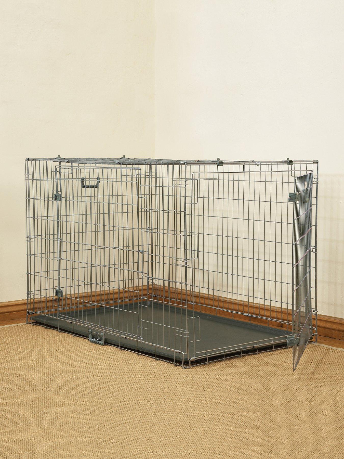 undefined 2-DOOR DOG and PUPPY HOME - Large - 91 x 62 x 69cm