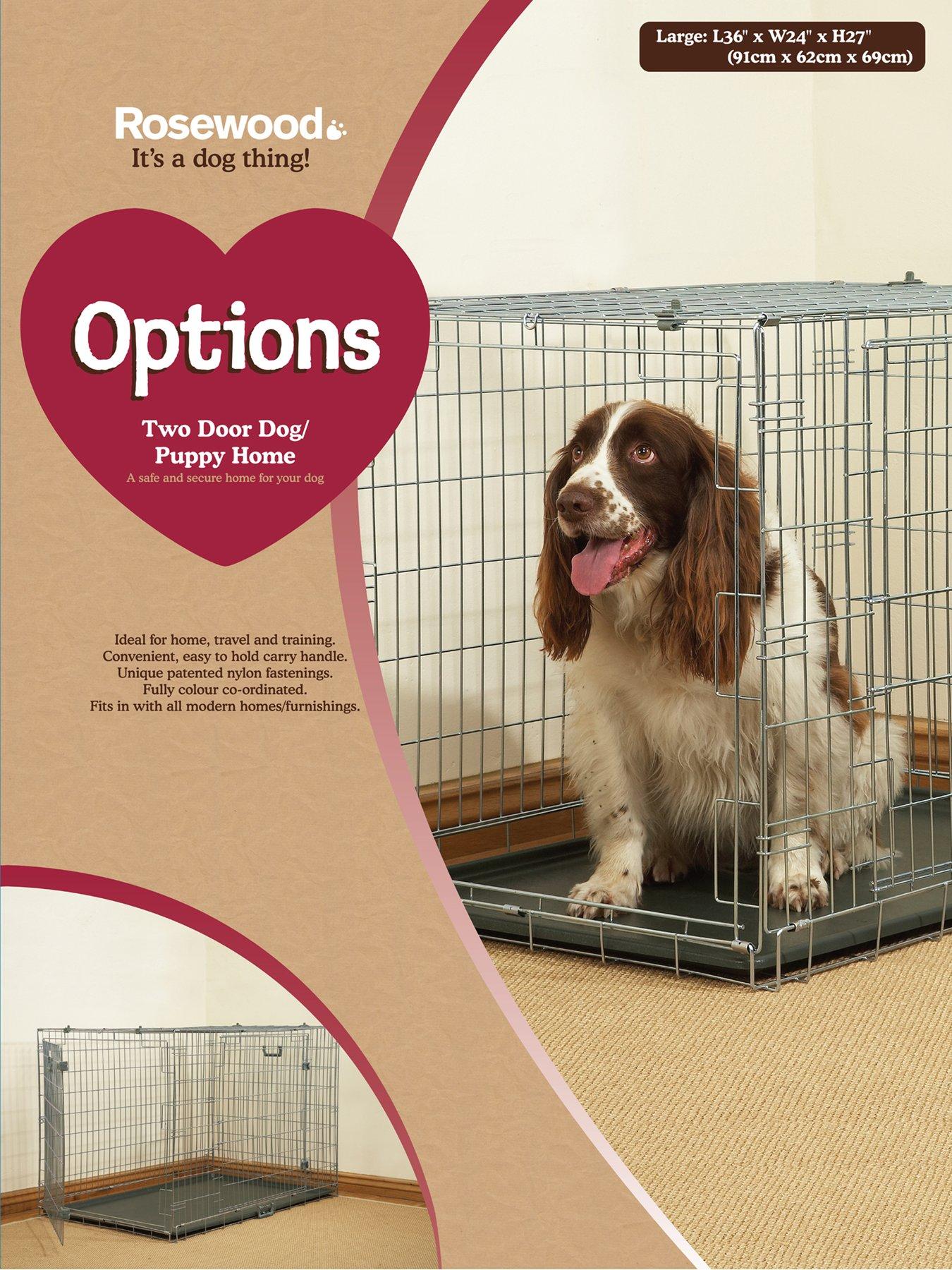 Rosewood dog outlet crate