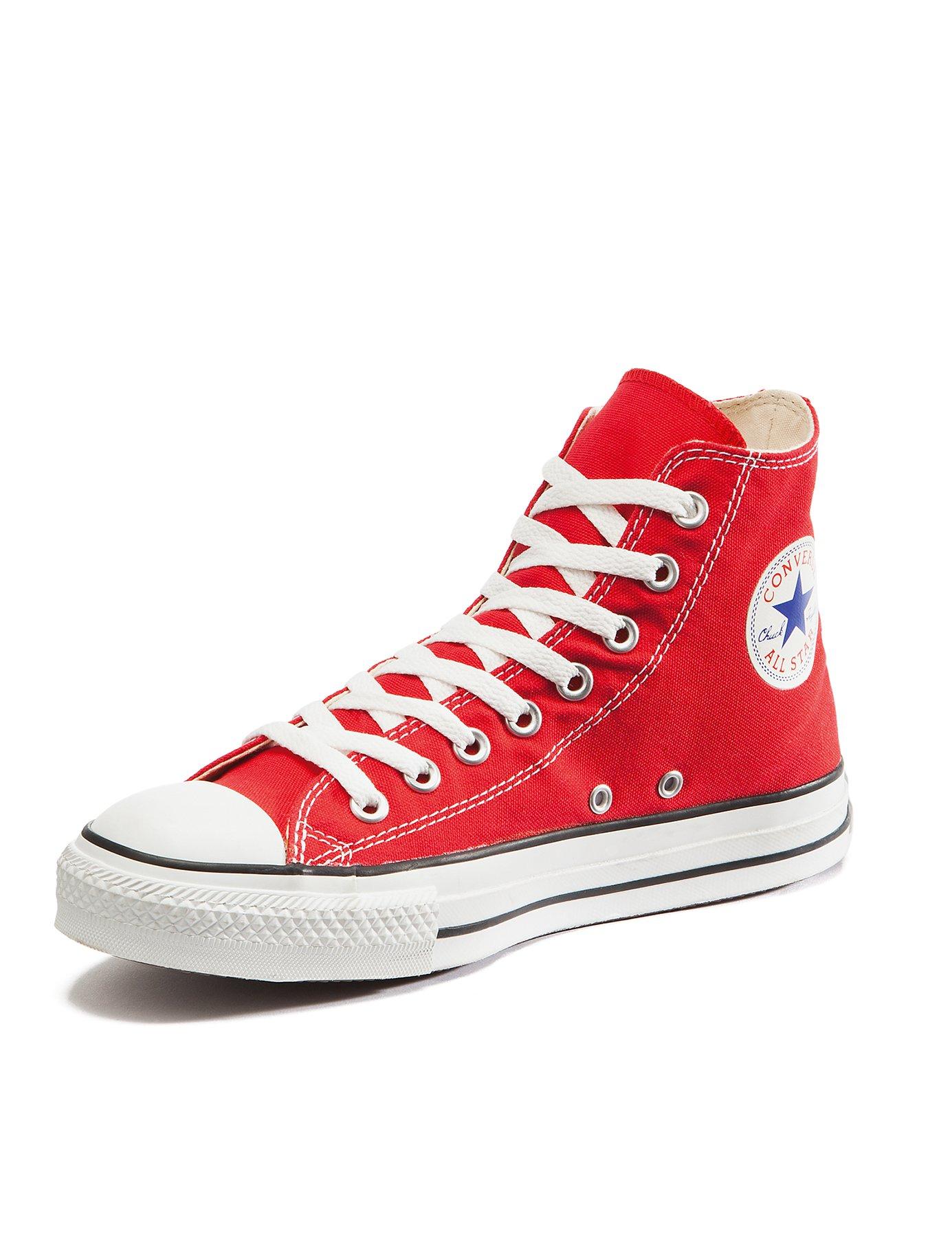 Converse Chuck Taylor All Star Hi Tops Red Very