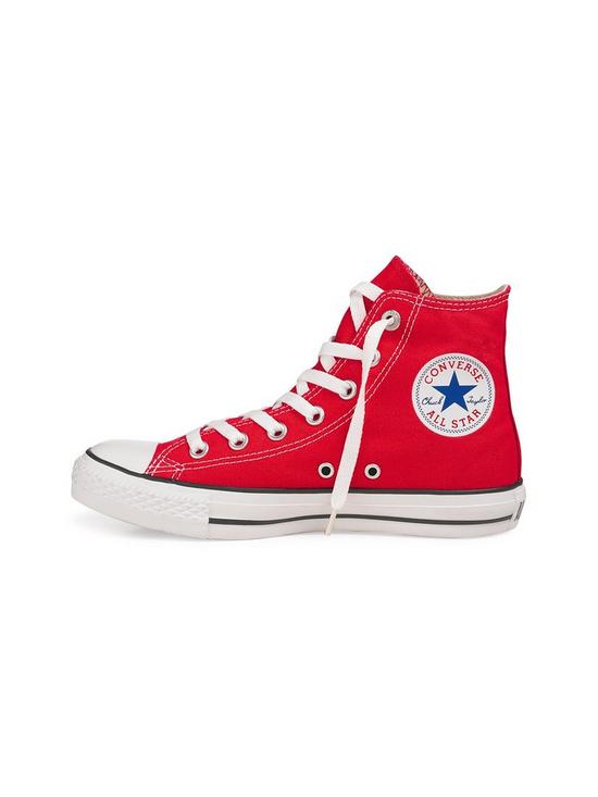 Converse Chuck Taylor All Star Hi-Tops - Red | very.co.uk