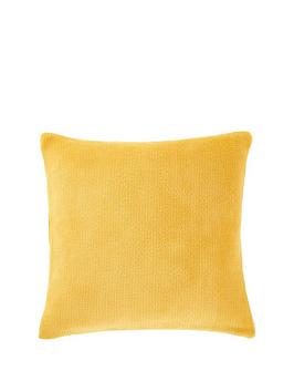 Product photograph of Very Home Microfleece Cushion from very.co.uk