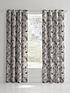 catherine-lansfield-painted-floral-linednbspeyelet-curtainsnbspfront