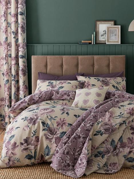 catherine-lansfield-painted-floral-bedspread-throw