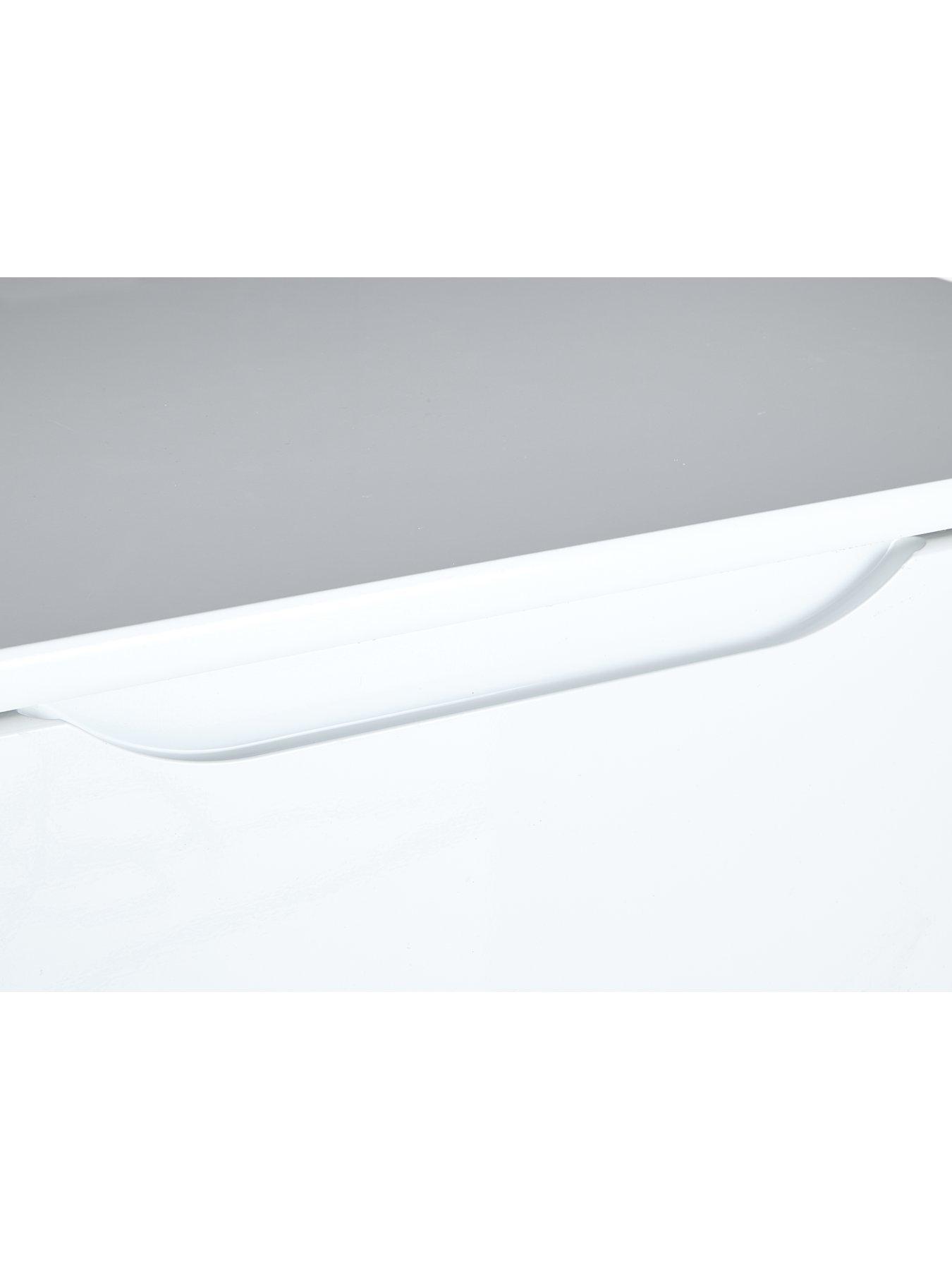 Image 5 of 5 of One Call Monaco Ready Assembled High Gloss 5 Drawer Chest&nbsp;- Express Delivery available