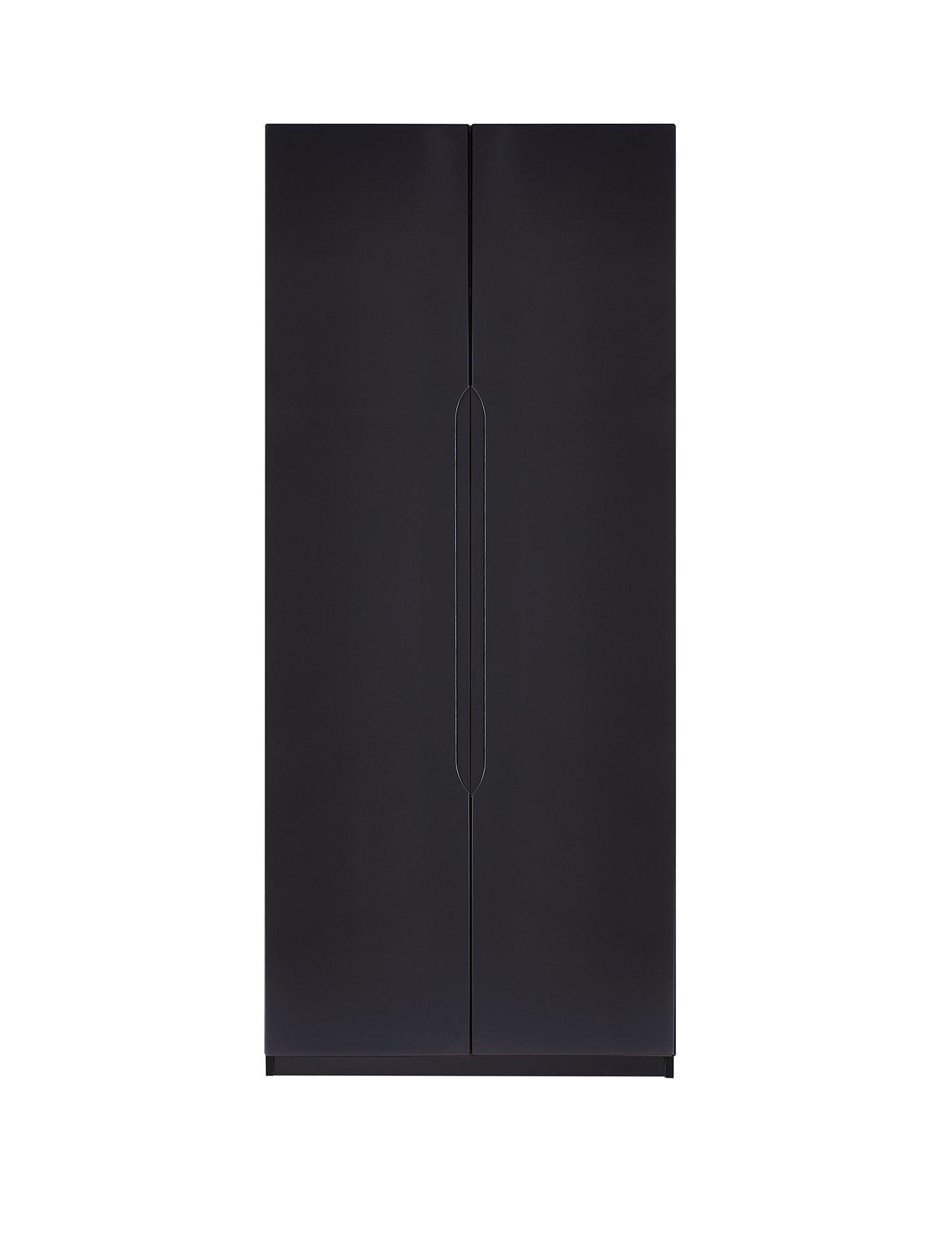 Black Ready Assembled Wardrobes Home Garden Www Very Co Uk