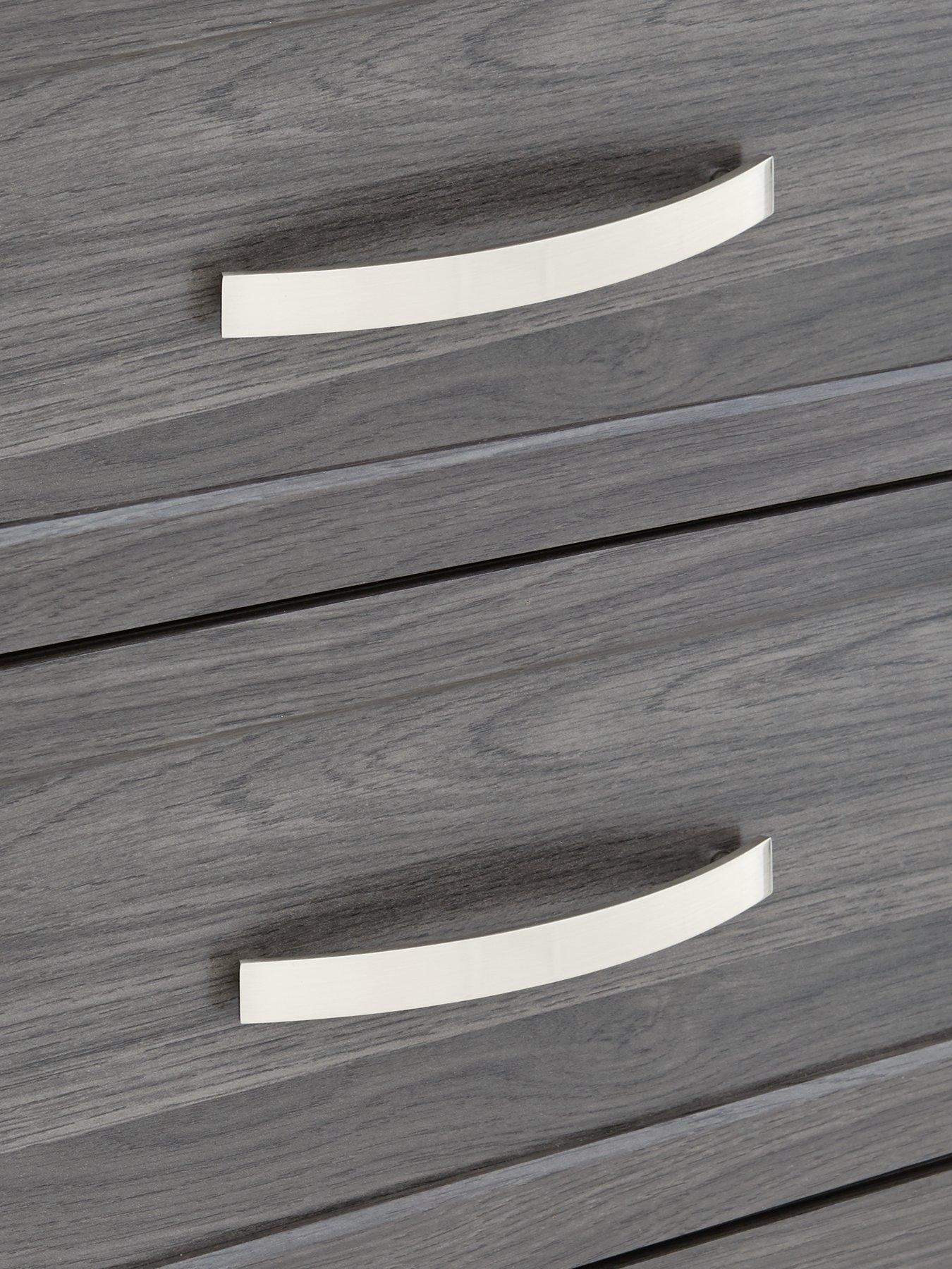 Image 5 of 6 of Very Home Camberley 3 Door, 3 Drawer Mirrored Wardrobe