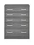  image of very-home-camberleynbspgraduated-5-drawer-chest