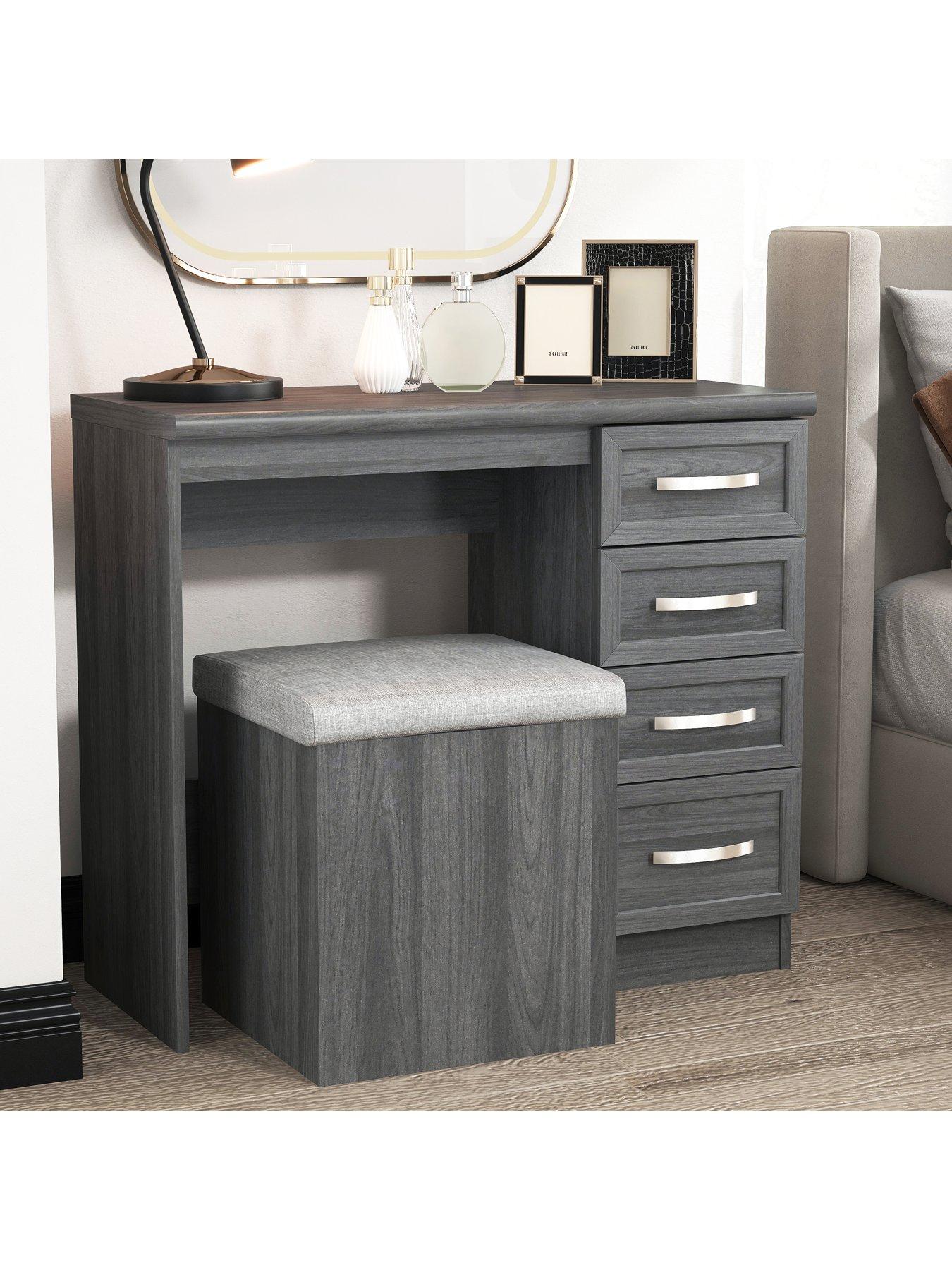 Product photograph of Very Home Camberley Dressing Table And Stool Set from very.co.uk