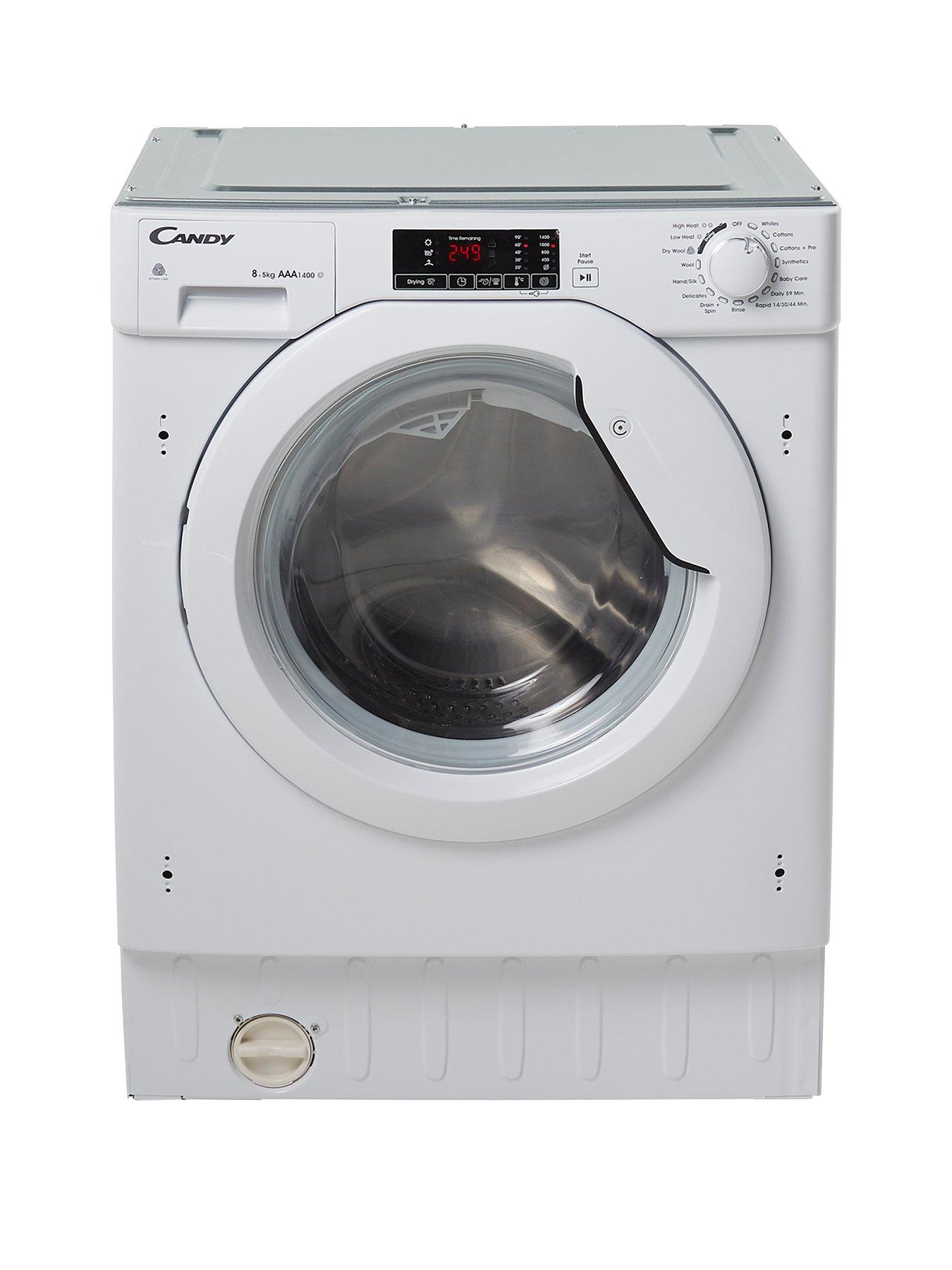 Candy Cbwd8514D 8Kg Wash, 5Kg Dry, 1400 Spin Fully Integrated Washer Dryer  – Washer Dryer Only