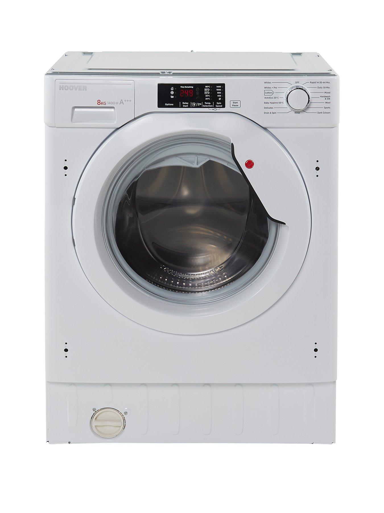 Hoover Hbwm814D 8Kg Load, 1400 Spin Integrated Washing Machine  - Washing Machine With Installation