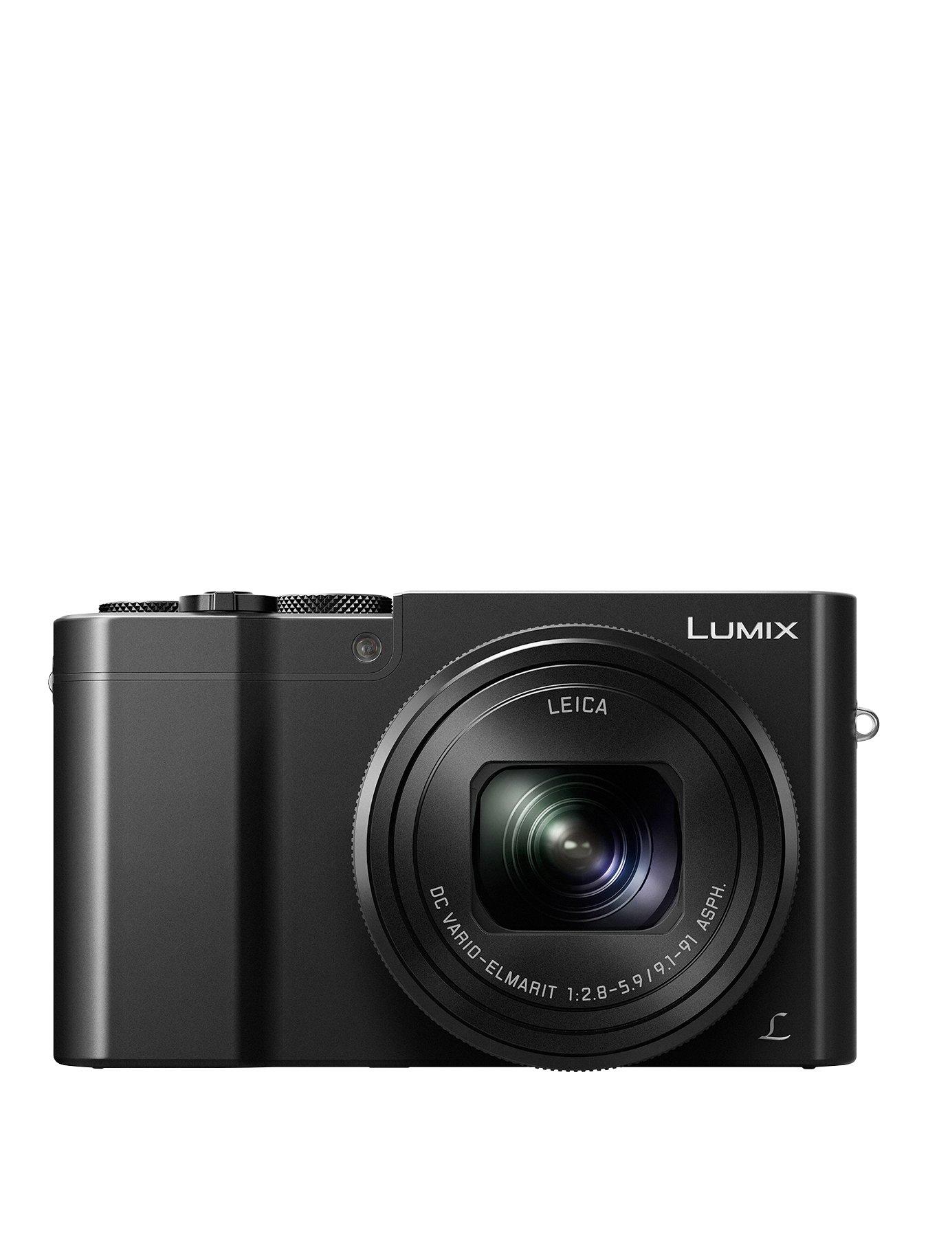 Panasonic Lumix Dmc-Tz100 In Black - 20.1Mp, 1 Inch Sensor, 4K, Wifi - Black.