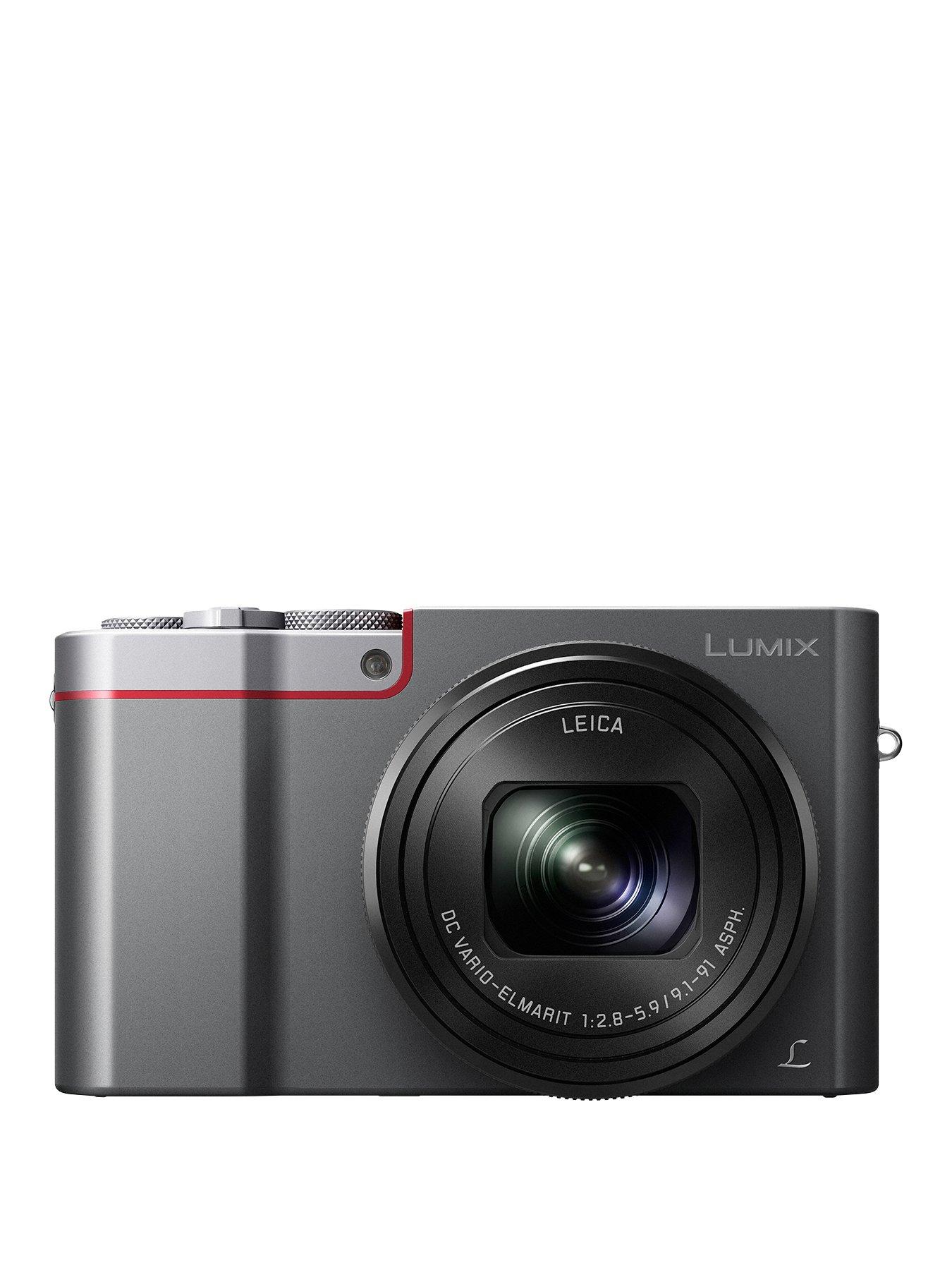 Panasonic Lumix Dmc-Tz100 Digital Camera, Wifi 3 Inch Lcd Touch Screen  - Silver.