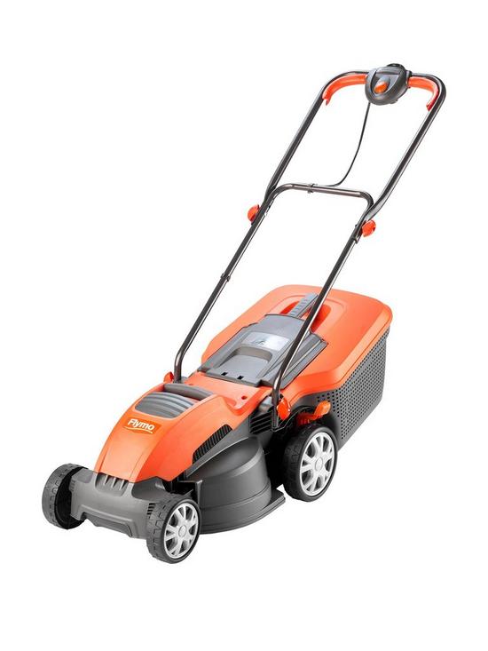 front image of flymo-speedi-mo-360c-corded-rotary-lawnmower