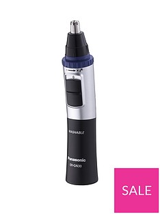 Panasonic Wet and Dry Nose and Ear Trimmer with Vortex Cleaning System ER-GN30