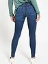  image of v-by-very-valuenbsptall-florence-high-rise-skinny-indigo