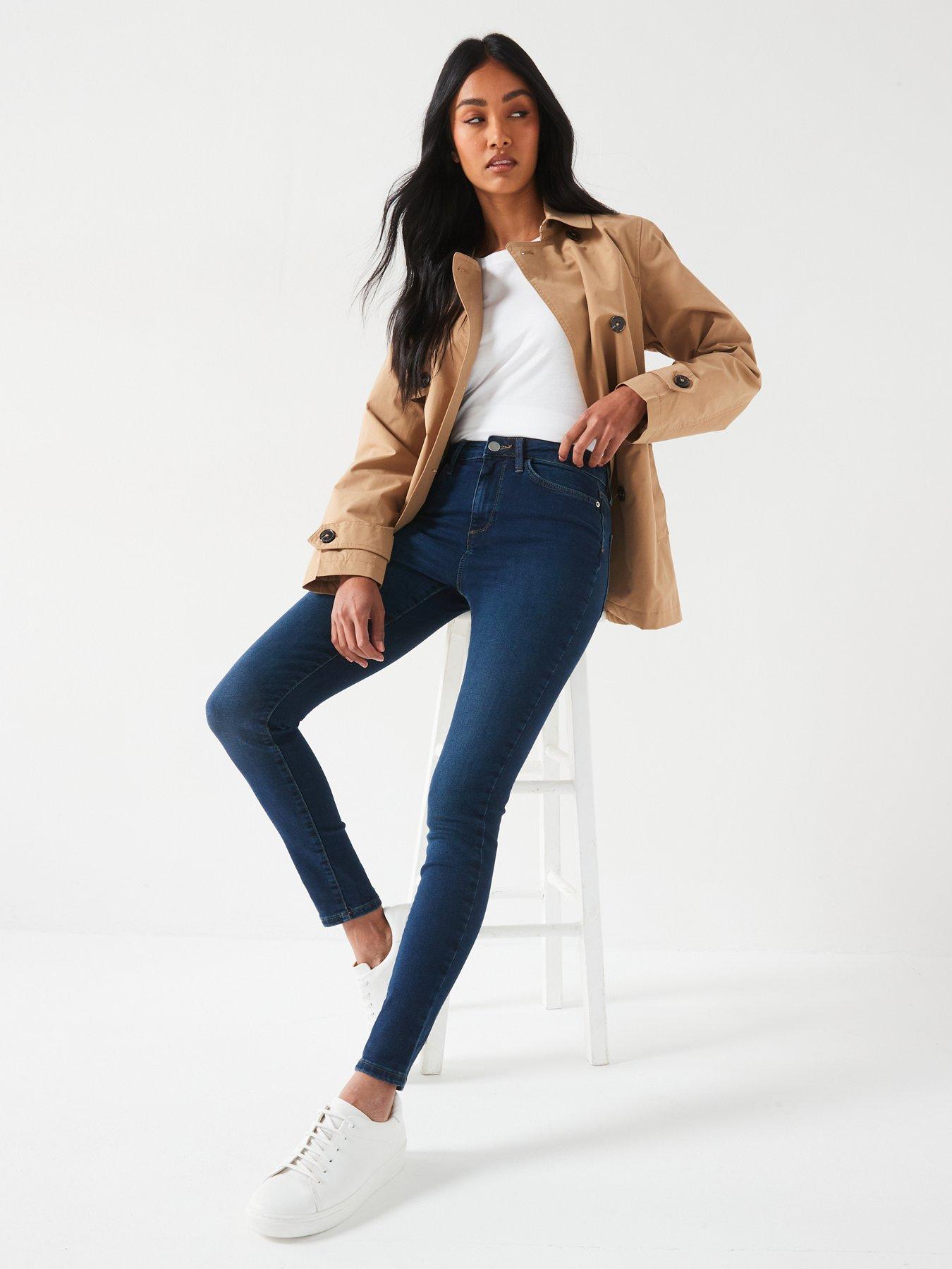 Image 5 of 5 of The Very Collection Tall Florence High Rise Skinny Jeans&nbsp;&nbsp;- Indigo