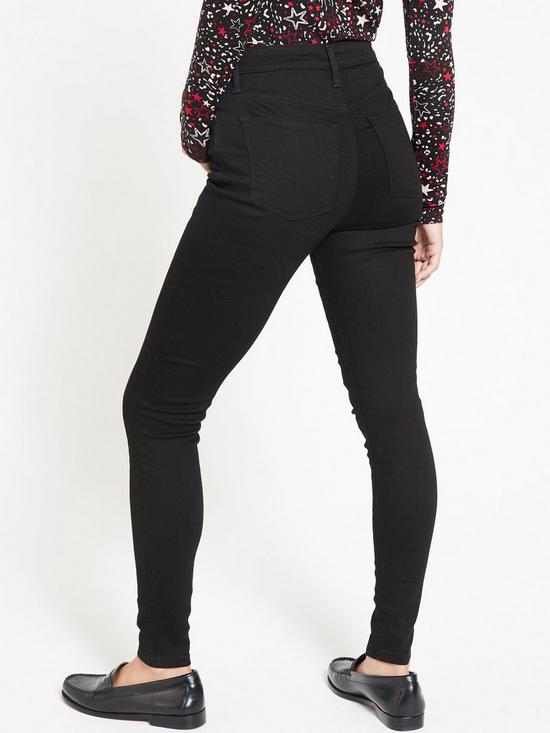 stillFront image of v-by-very-florencenbsphigh-rise-skinny-black