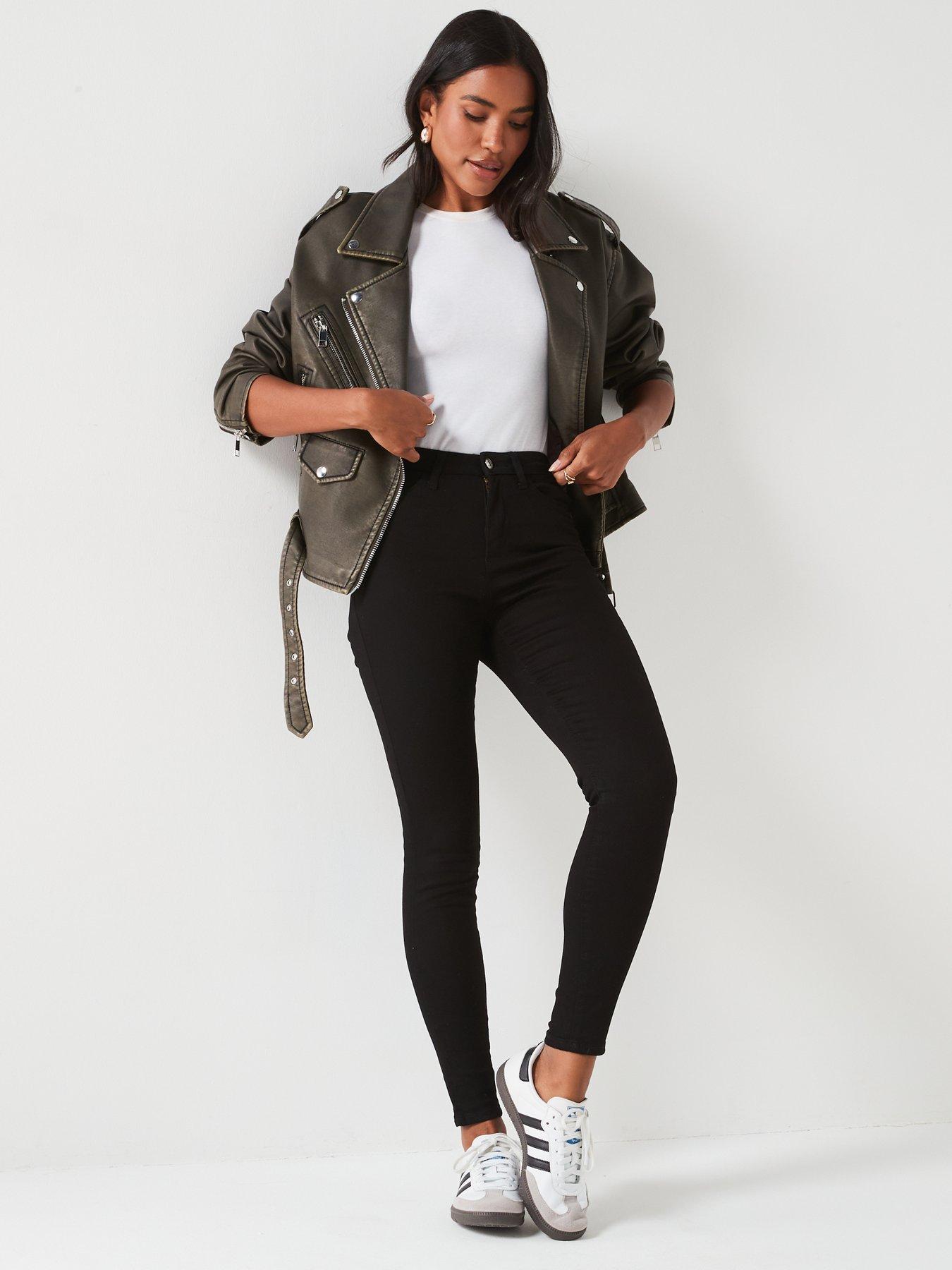 Image 6 of 6 of The Very Collection Florence&nbsp;High Rise Skinny - Black