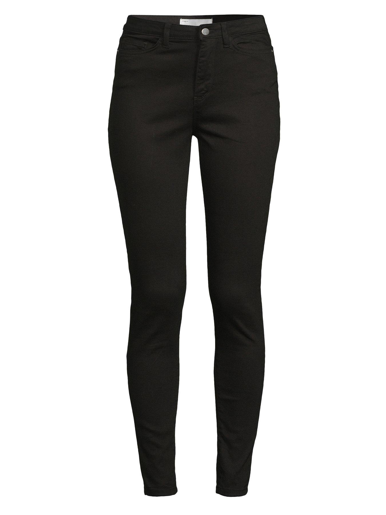 Image 7 of 7 of The Very Collection Florence&nbsp;High Rise Skinny Jeans&nbsp;- Black