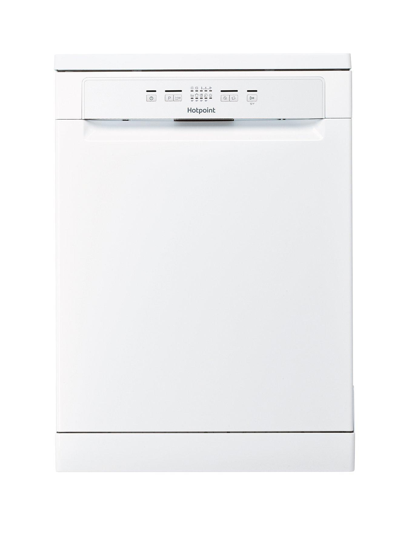 Hotpoint HFC 2B19 Freestanding Dishwasher, White