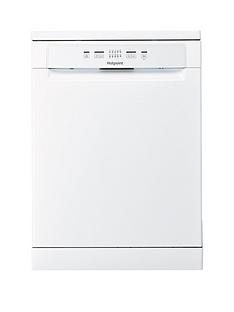 Hotpoint HFC2B19 13-Place Full Size Dishwasher with Quick Wash - White