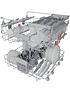  image of hotpoint-hfc3c26wcx-uk-full-size-14-place-dishwasher-with-quick-wash-and-3d-zone-wash-silver