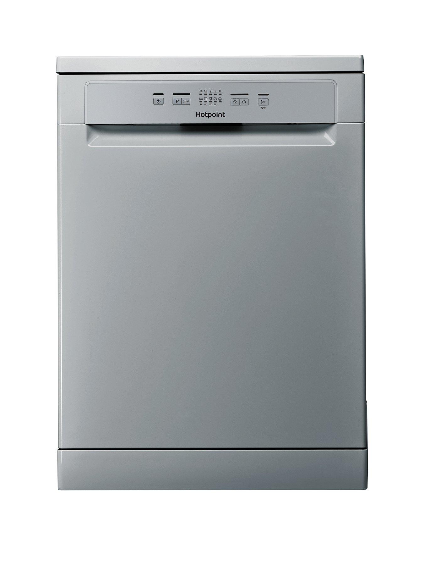 Hotpoint Aquarius Hfc2B19Sv 13-Place Full Size Dishwasher - Silver/Grey