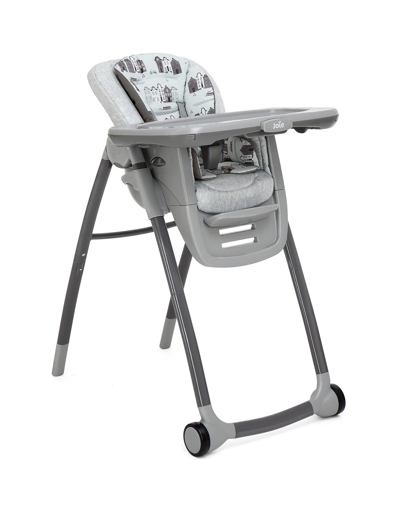 joie high chair pink