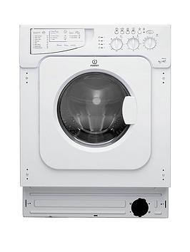 Indesit Ecotime Biwdil7125 6Kg Wash, 5Kg Dry, 1200 Spin Integrated Washer Dryer  – Washer Dryer Only
